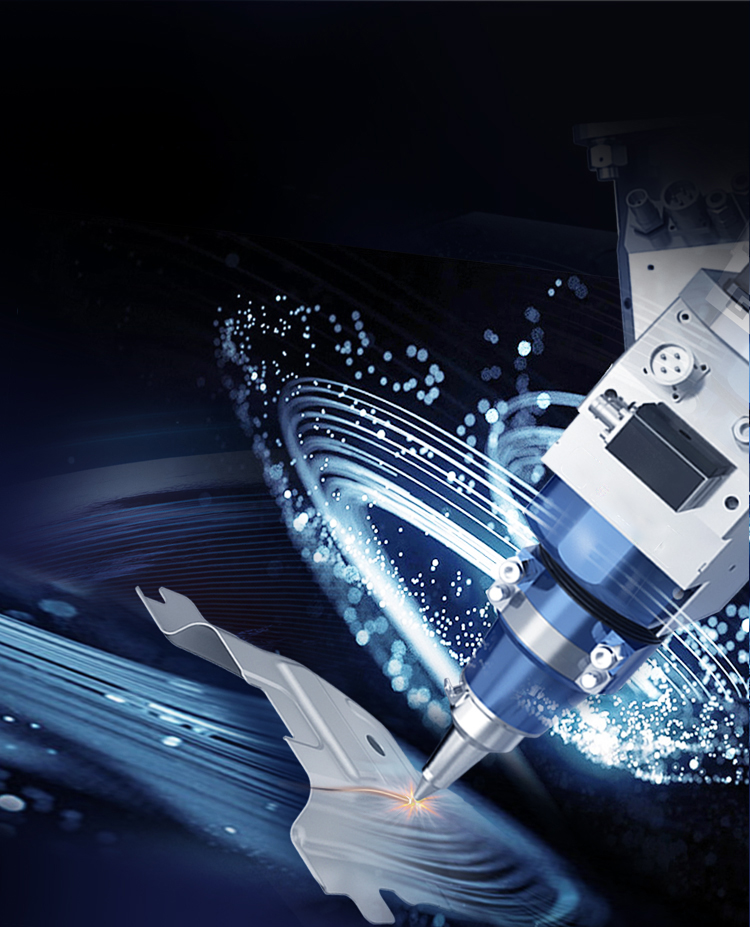 Independently developed three-dimensional five-axis linked cutting head