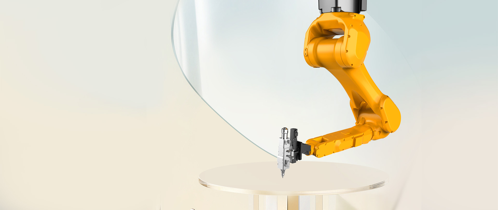 Japanese-imported FANUC robot arm