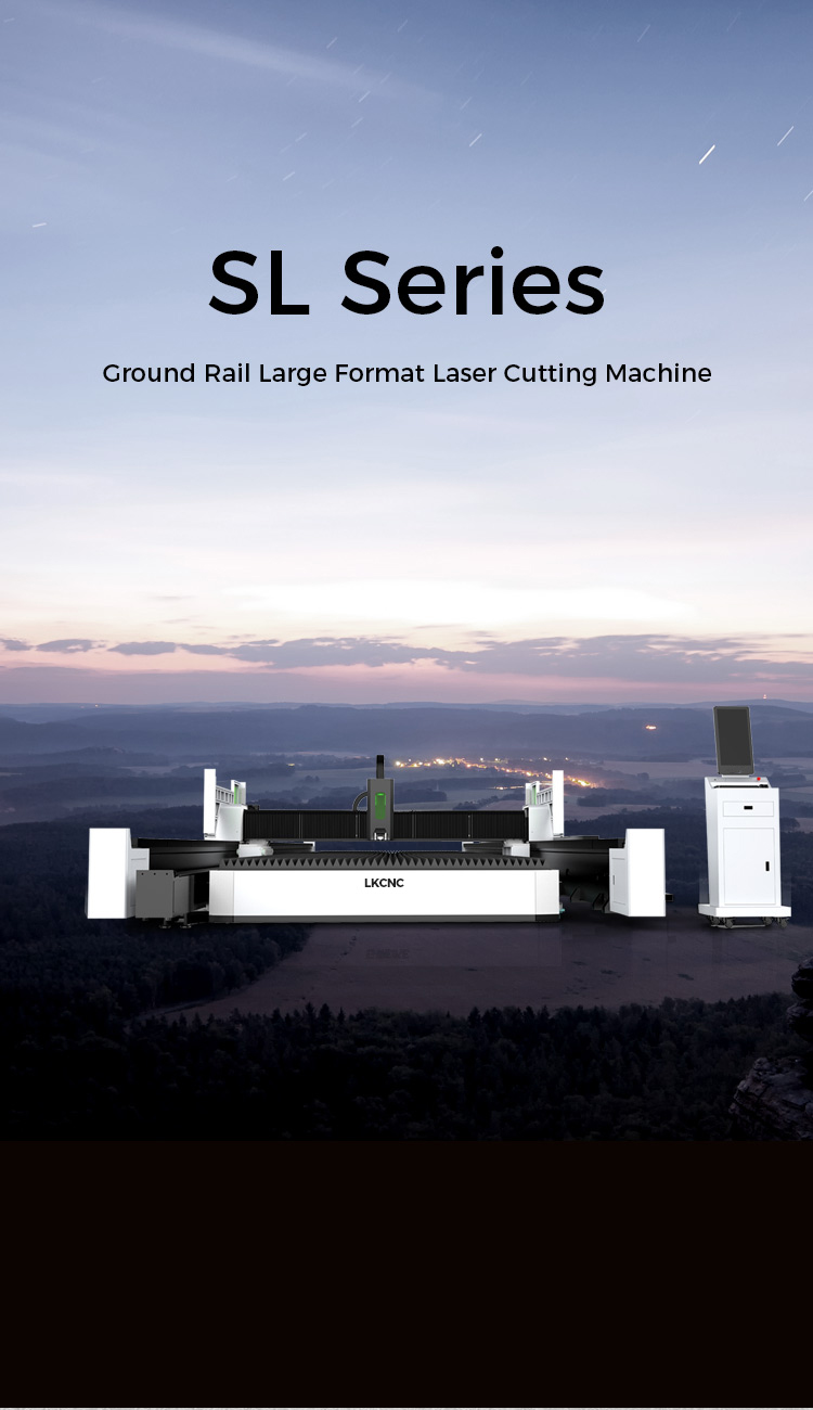 Ground Rail Large Format Laser Cutting Machine